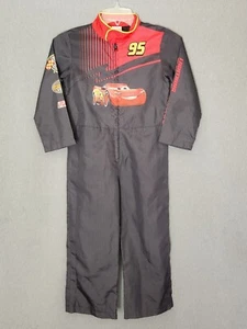 Disney Lighting McQueen Cars Kids Race Costume Size 5/6 Gray Red See Condition - Picture 1 of 13