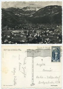 39970 - Bolzano verso le Dolomiti - Bozen - Echtfoto - AK, gelaufen 19.7.1955 - Picture 1 of 1