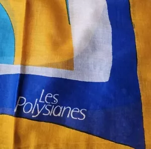 Les Polysianes großer Schal 60 x 42 Indien - Bild 1 von 13
