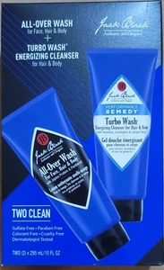 Juegos de limpiador energizante y lavado turbo Jack Black para todo el cuerpo - Imagen 1 de 1