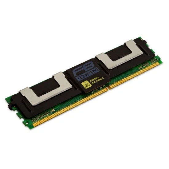 8GB Ram-Kit Kingston KVR667D2D4F5/4G 2x4GB DDR2 PC2-5300F " Memoria Server " - Immagine 1 di 1