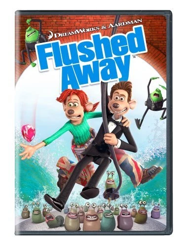 NEW Flushed Away DVD ANIMATED CARTOON SAM FELL MOVIE FlushedAway Foto 1 de 1