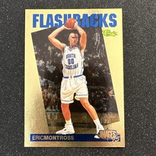 1995 Classic Images Flashbacks Gold #TF6 ERIC MONTROSS Limited /4495 Tar Heels
