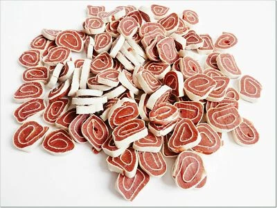 DRIEDDOGTREATS Dog Treats Roll-ups Sushi Fish&Duck, Soft Chews for all Dog Sizes, Tasty Treats