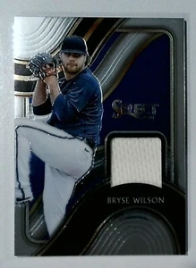 2021 Panini Select #SS-BR Bryse Wilson Select Swatches Relic - Picture 1 of 2