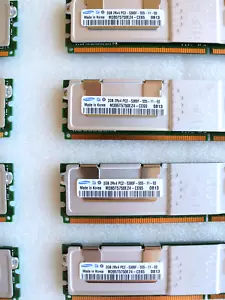 8x2GB Samsung 16GB M395T5750EZ4 2Rx4 PC2-5300F 555MHz Server Memory RAM Lot - Picture 1 of 5