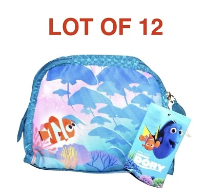 12X  London Soho New York Disney Finding Dory Cosmetic Clutch Bag Multi-Use - Image 1 of 4