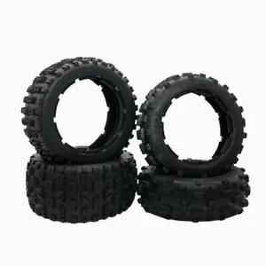 4pcs Vorderseite Rückseite Knobby Reifen Haut Für 1/5 Hpi Rofun RV Km Baja 5b - Bild 1 von 14