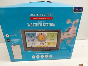 Acurite Black Wifi Indoor Outdoor Weather Station With Color Lcd Display 80 C... - Picture 1 of 2
