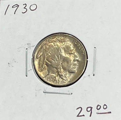 Buffalo Nickel 1930 - se ve sin circular Foto 1 de 2
