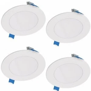 Halo HLBSL4069FS35-4PK LED Direct Mount Canless Retrofit Light Kit, 4 In., 4-Pk - Picture 1 of 1