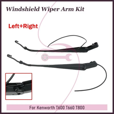 For Kenworth T600 T660 T800 R23102912 R23102913 6025403 Windshield Wiper Arm Kit - Image 1 of 4