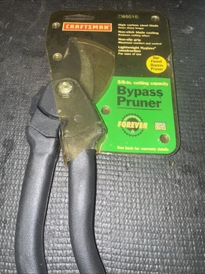Sears Craftsman USA Nos Rare Anvil Bypass Pruner 85010 5/8” Capacity Carbon - Image 1 of 4