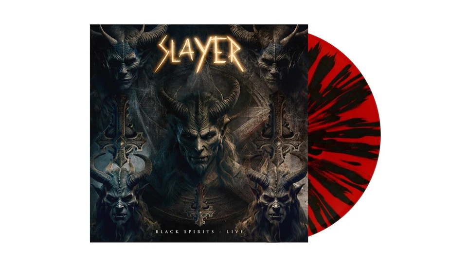 Slayer Black Spirits - Live (Red W/ Black Splatter Vinyl) Records & LPs New - Image 1 of 1