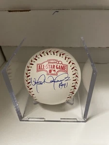 Victor Martinez 2004 All Star Game Rawlings Cleveland Indians Signed - Picture 1 of 2