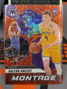 Dalton Knecht 2024-25 Panini Mosaic Basketball Montage Fast Break Red RC 52/99 - Picture 1 of 8