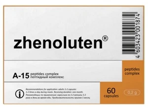 A-15 Zhenoluten Natural Khavinson Ovary peptide Bioregulator 60 capsules - Picture 1 of 2