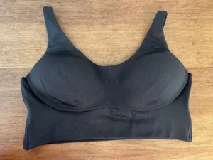 Victoria's Secret Black Strappy Back 34D Allegro Medium Support Sport Bra VS! - Picture 1 of 2