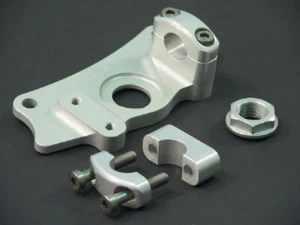 LSL Superbike Aufsatzadapter Kawasaki ZX-6 R (ZX600G) | 98-99 | silber - Bild 1 von 2