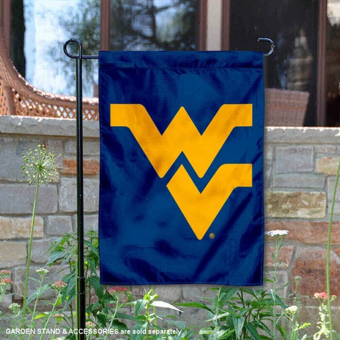 West Virginia Mountaineers Blue Garden Flag and Yard Banner Cover