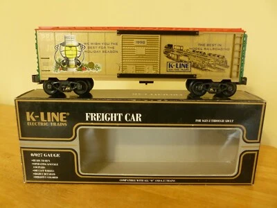 K-Line K-641-7403 Holiday Classic Box Car O Gauge 1998 - Image 1 of 4