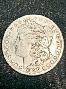 1896 S Morgan Silber Dollar - Bild 1 von 2