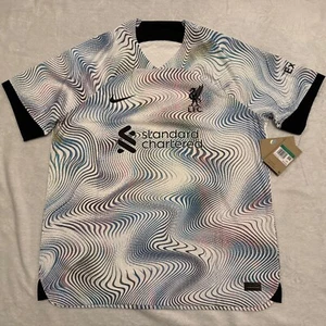 2022-23 Nike Herren Liverpool Away Vapor Authentic Fußball Trikot XL YNWA - Bild 1 von 12