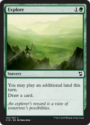 x4 Explore MTG Commander 2018 C M/NM, English - Image 1 of 1