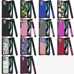 For Motorola Moto G 5G (2023) Tough Strong MetKase Hybrid Case Cover - Picture 1 of 37