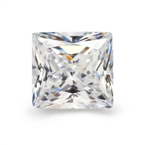 Brilliant Cut Moissanite 3.5mm Square 1Carat Faceted Lab Created Gemstone - Picture 1 of 24