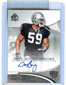 2006 SP Authentic Darnell Bing Rookie Signatures Card Oakland Raiders - Bild 1 von 1