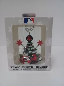 Boston Red Sox MLB Team Christmas Tree Photo Holder Brand New Collector Series - Picture 1 of 3
