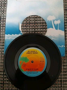 Joe Cocker & Jennifer Warnes, Up Where Belong, 1982 Island 7"Vinyl Single - Picture 1 of 2