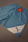 New! Puma Youth Size Xl Shorts 15" Lake Blue Dri-Fit Active Soccer Sports #346