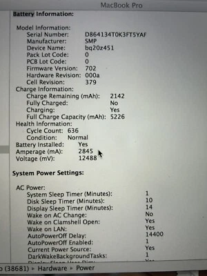 McBook Pro I5 4gb Ramm 150gb Ssd - Bild 1 von 4