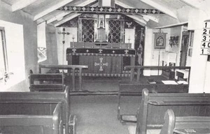 TRISTAN DA CUNHA - Interior from St. Mary's Church - Publ. Roland Svensson (Year - Picture 1 of 2