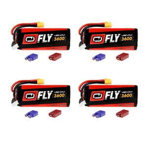 Venom Fly 50C 6S 3600mAh 22,2V LiPo Akku mit UNI 2.0 Stecker x4 Packungen - Bild 1 von 3