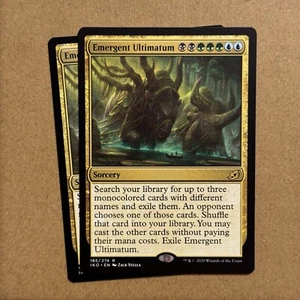 Magic The Gathering ~ 2x Ultimátum Emergente ~ IKO Ikoria: Lair of Behemoths ~ 185 ~ Inglés ~ Casi Nuevo - Imagen 1 de 7