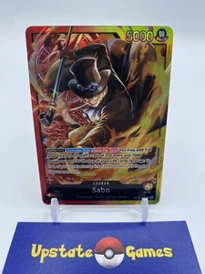 Sabo Leader ST13-001 The Three Brothers Ultra Deck English - Imagen 1 de 2