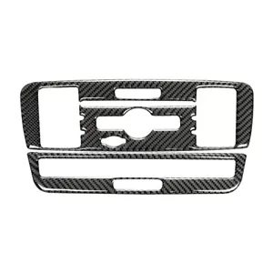 Interior Carbon Fiber CD Panel Trim For Mercedes A/B GLA/CLA Class 13-18 STL B - Picture 1 of 3
