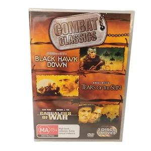 Black Hawk Down Tears of the Sun Casualties War DVD Action Military R4 Brand New - Picture 1 of 12
