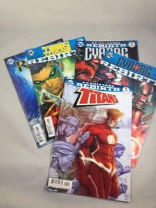 DC REBIRTH Mixed DC Comics Lot Teen Titans Raven Cyborg Titans NM - Picture 1 of 9