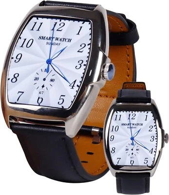 Men's Smartwatch Fitness Tracker with Sleep Monitor Heart Rate Blood Pressure - Image 1 of 4