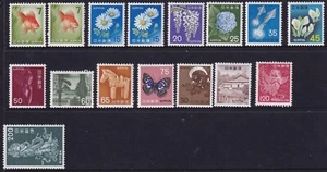 Japan 1966 Definitive Series MUH Sakura D401 - D414 JD66-1 - Picture 1 of 1