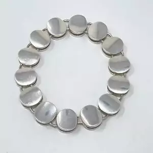 Nachlass Georg Jensen Sterling Silber modernes Armband von Nanna Ditzel Nr 124 - Bild 1 von 4