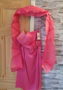 Womans Girls Party Promo ladies Wedding Dress Fuselage Bardot size 6 - Picture 1 of 12