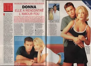 1995 Tori Spelling Clipping Press Cutter (3 Pages) - Picture 1 of 1