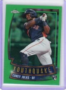 Corey Julks 2023 Topps Chrome Youthquake Rookie Green 36/99 - Picture 1 of 2