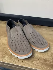Merrell Zapatos Para Hombres 7 Stone Downtown Moc Tenis Cuero Marrón - Imagen 1 de 12