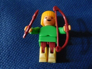 Im Wikinger-Lager, Wikinger Mädchen mit Pfeil und Bogen Ü-Ei 1991 - Bild 1 von 6